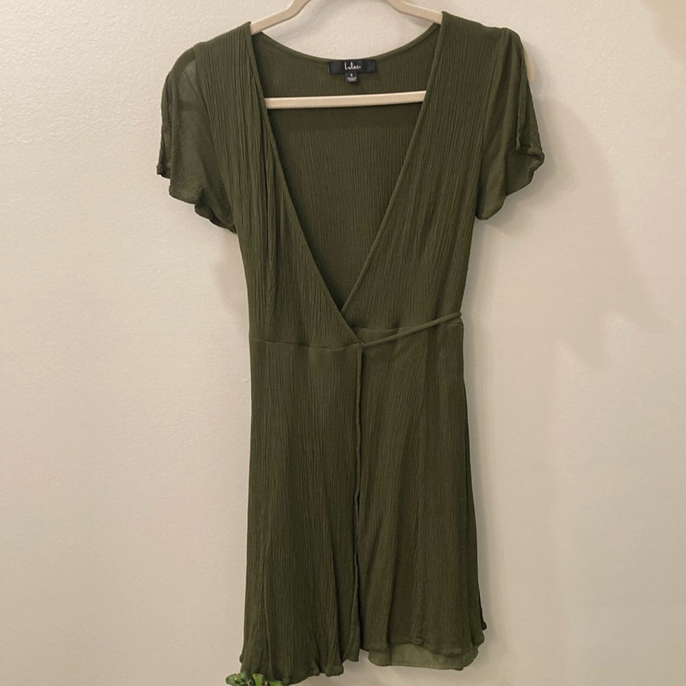 Lulus Green Dress small